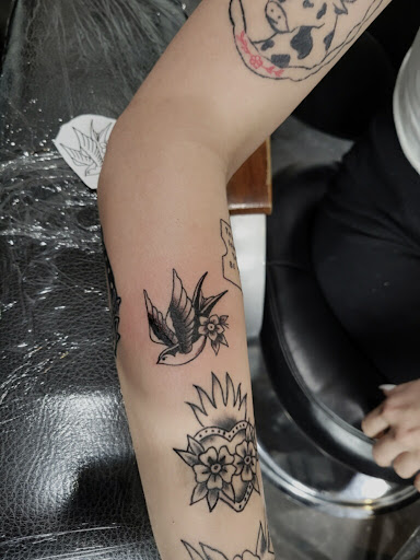 Explore welding tattoo ideas, creative tattoo ideas in Nashua, available at Mayhem Ink Tattoo