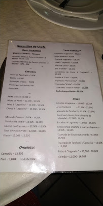 Churrasqueira do Oeste à Sobral de Monte Agraço carte