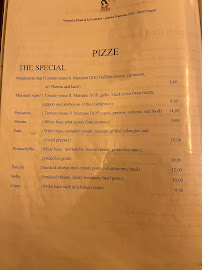 La Lazzara Trattoria e Pizzeria à Naples menu