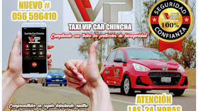 TAXI VIPCAR CHINCHA EXPRESS SRL.