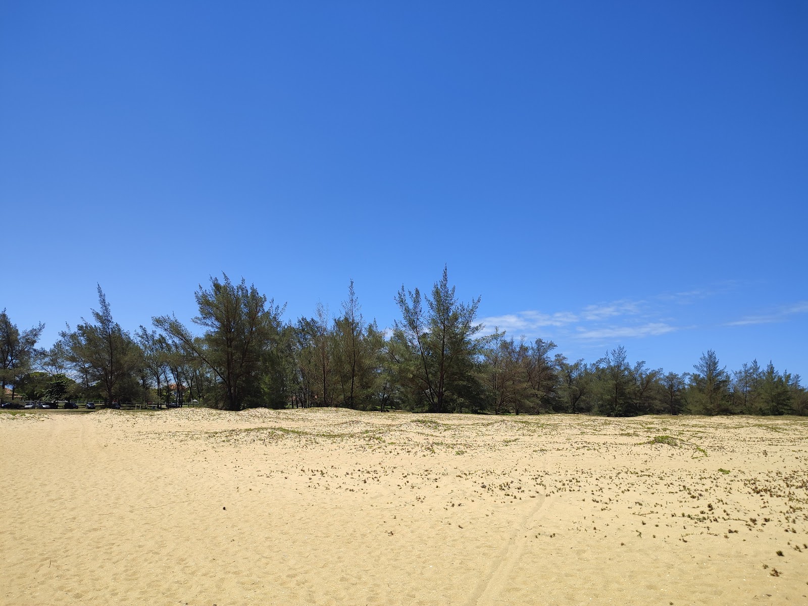 Valokuva Xexe Beachista. pinnalla kirkas hiekka:n kanssa