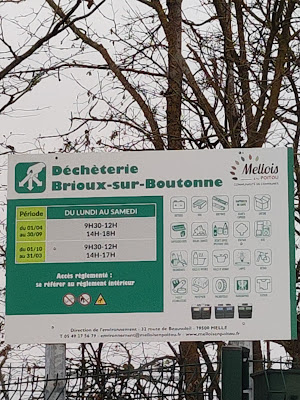 Déchèterie de la Mine d'Or à Brioux-sur-Boutonne