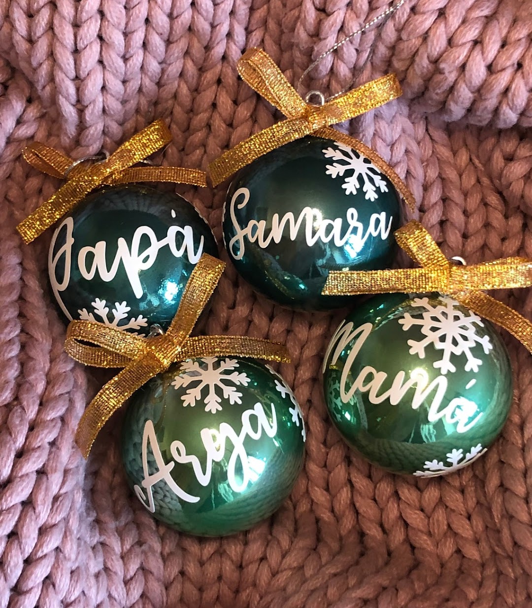 Bolas de Navidad Personalizadas