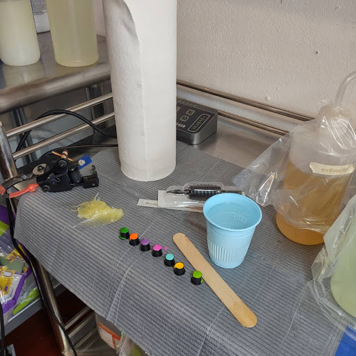 Explore dad and daughter tattoo ideas, creative tattoo ideas in New Orleans, available at Catahoula Tattoo 