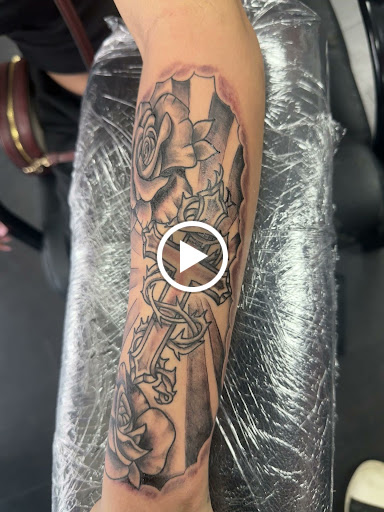 Explore royalty tattoo ideas, creative tattoo ideas in Brooklyn, available at Well Worthy Ink Shop