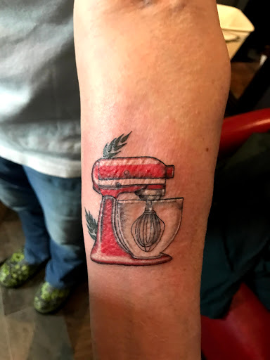 Explore medical doctor tattoo ideas, creative tattoo ideas in Kingsford, available at Deft Tattoo Studio