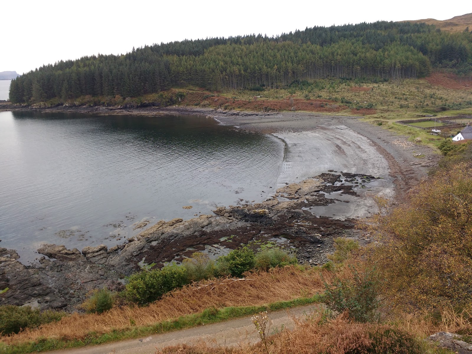 Foto af Varkasaig beach med turkis vand overflade