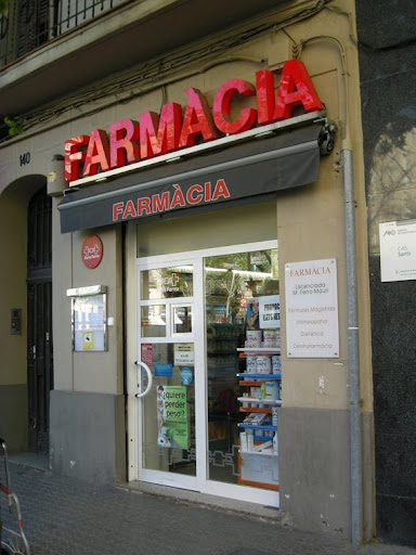 puertas automaticas Farmacia Ferro Mauri en Barcelona