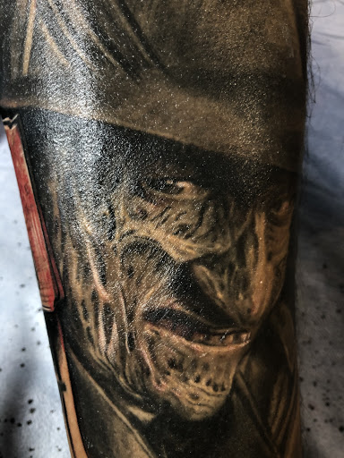 Explore italian flag tattoo ideas, creative tattoo ideas in Astoria, available at Xolotl Tattoo Gallery