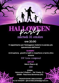 Menu du Vitelloni Grilled Beef Restaurant Milan à Peschiera Borromeo