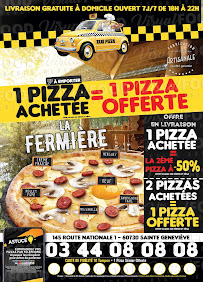 Menu / carte de Taxi pizza 60 à Sainte-Geneviève