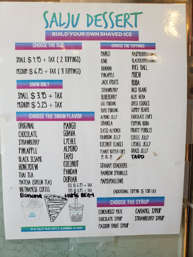 Dessert Shop «Salju Dessert», reviews and photos, 35 W Valley Blvd, Alhambra, CA 91801, USA