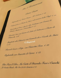 Tre 2 Restaurant à Legnano carte