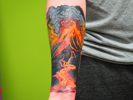 Explore mikasa tattoo ideas, creative tattoo ideas in Springfield, available at Poke and a Rub art studio