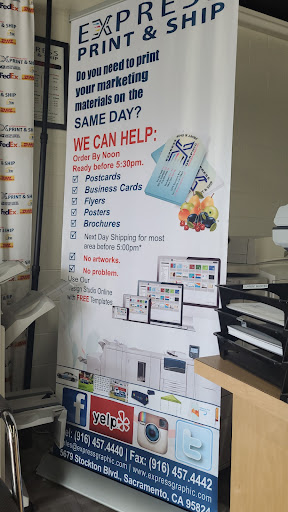 Graphic Designer «Express Graphic Design Print & Ship», reviews and photos, 5679 Stockton Blvd, Sacramento, CA 95824, USA