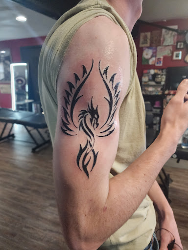 Explore deftones tattoo ideas, creative tattoo ideas in Scottsboro, available at 5 Points Tattoo
