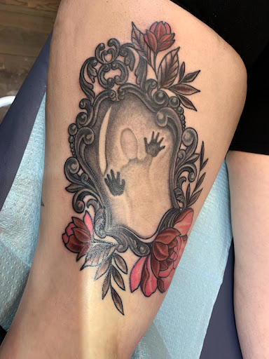 Explore dainty flower tattoo ideas, creative tattoo ideas in Fall River, available at Indelible Ink Tattoo Studio 2.0