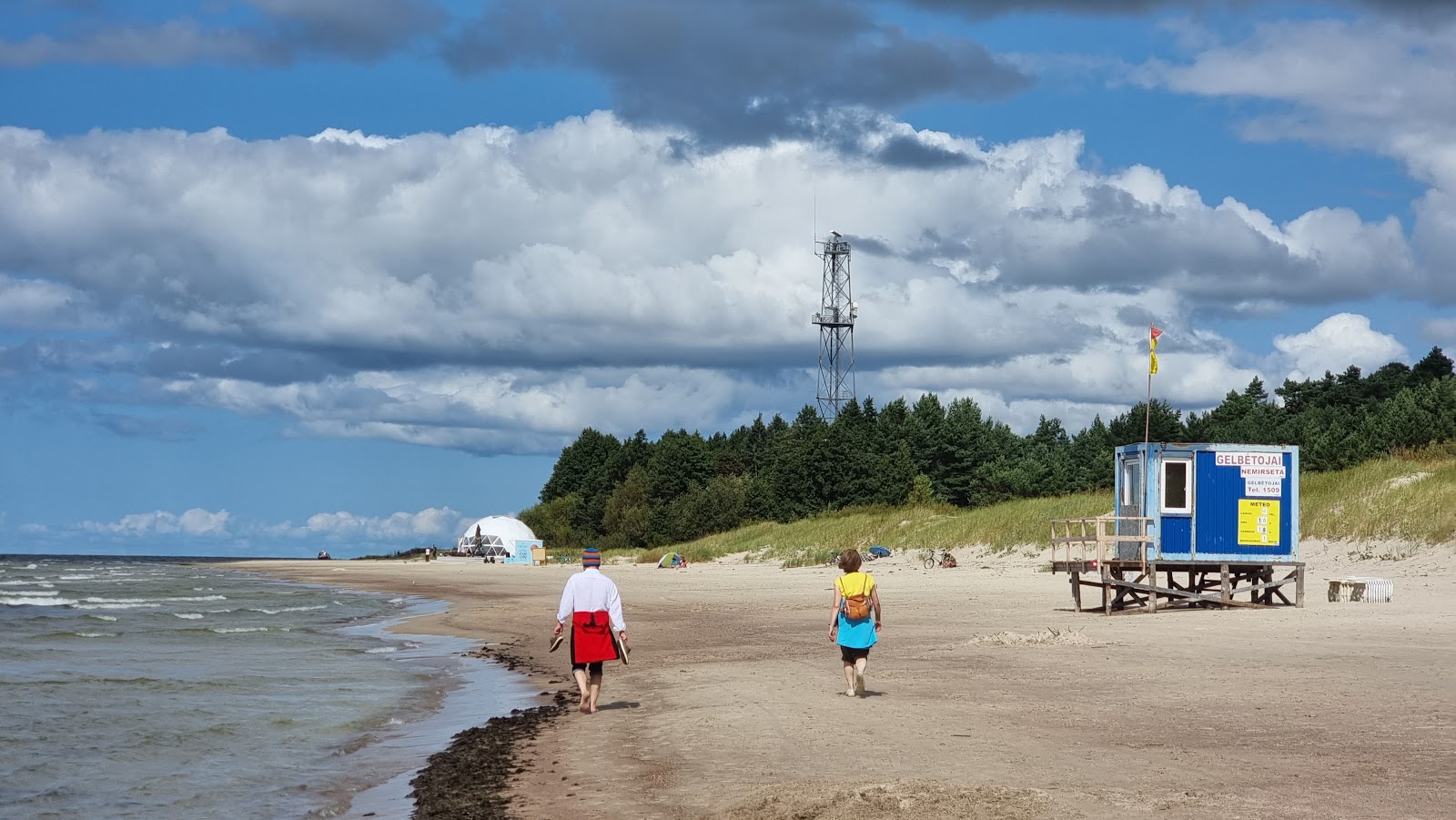 Zdjęcie Nemirsetos beach obszar udogodnień