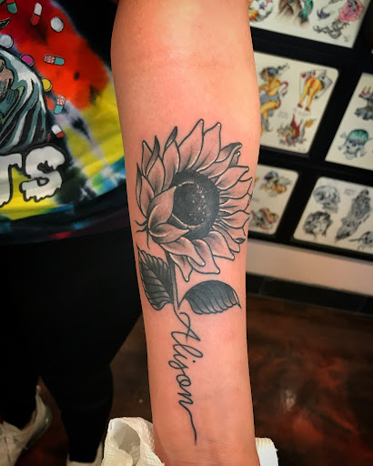 Explore angel tattoo ideas, creative tattoo ideas in Libertyville, available at Lucky Seven Tattoo