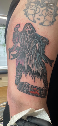 Explore rip tattoo ideas for grandma, creative tattoo ideas in Huntsville, available at Black Hearts Tattoo and Body Piercing