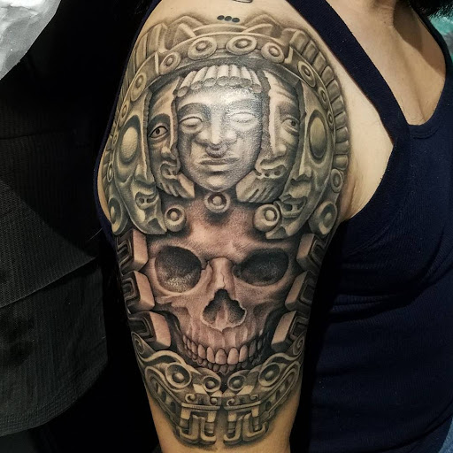 Explore ahsoka tattoo ideas, creative tattoo ideas in Houston, available at Los Muertos Tattoo Studio and Art Gallery