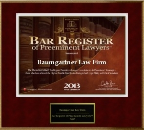 Personal Injury Attorney «Baumgartner Law Firm», reviews and photos