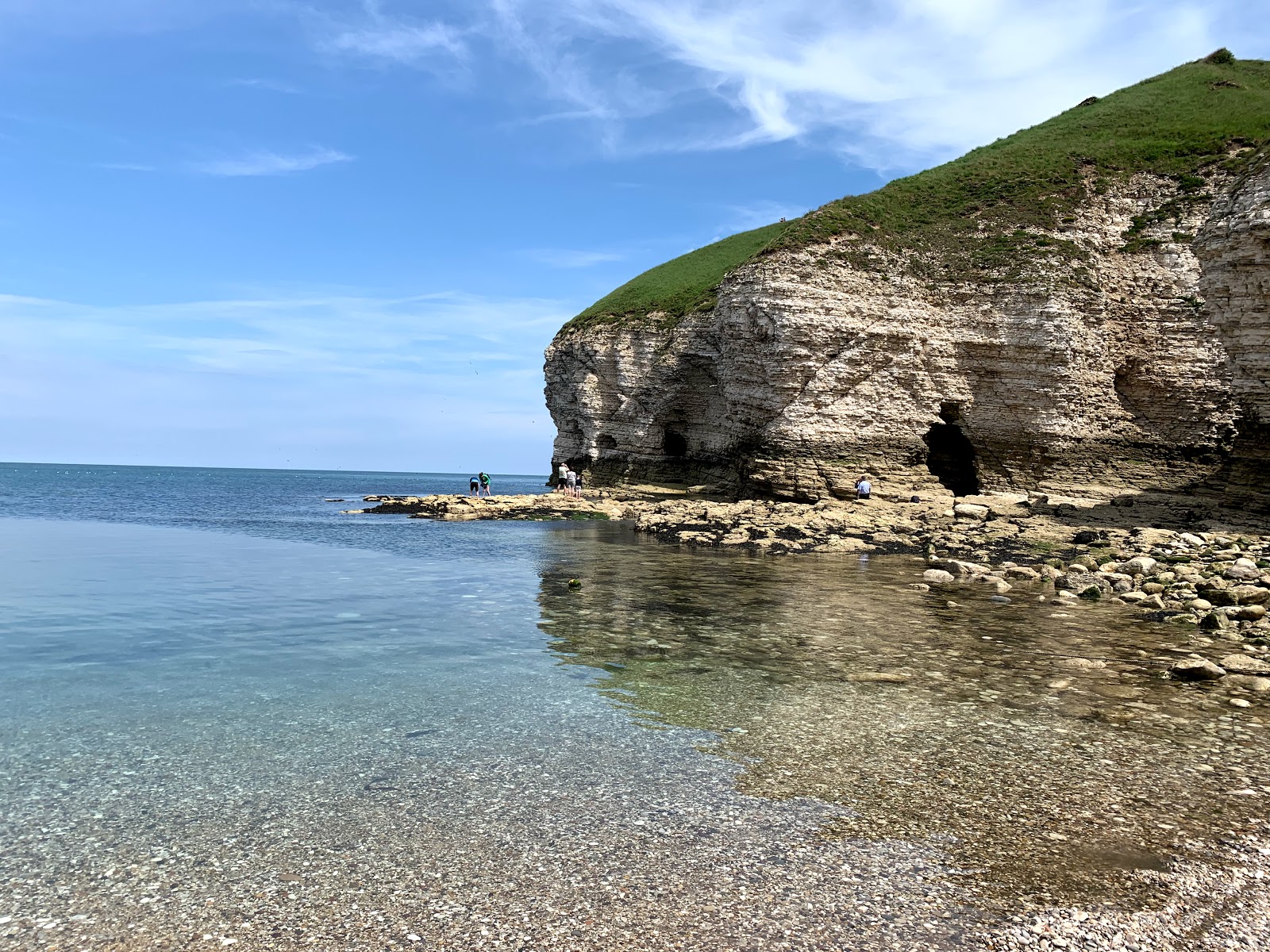 Foto av North Landing beach med turkos rent vatten yta