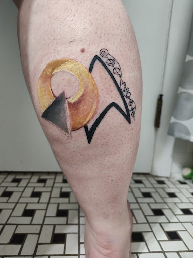 Explore cali tattoo ideas, creative tattoo ideas in Northampton, available at Haven Body Arts Piercing & Tattoo