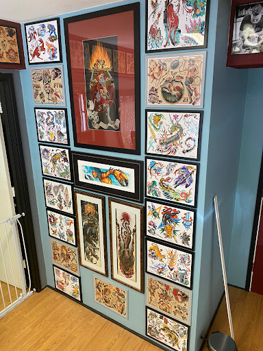 Explore small bee tattoo ideas, creative tattoo ideas in Monterey, available at Wholehearted Tattoo
