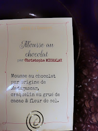 Polichinelle à Paris menu