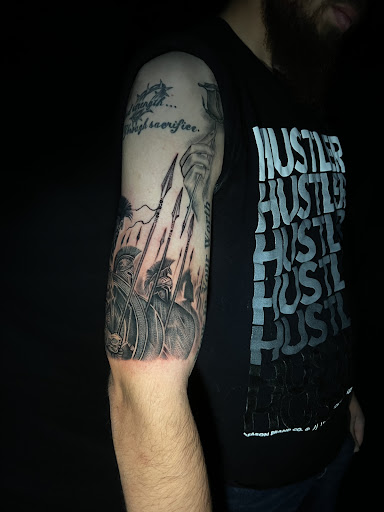 Explore cake tattoo ideas, creative tattoo ideas in Silver City, available at Independent Ink Tattoo