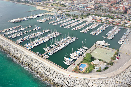 Puerto de Mataró en Mataró