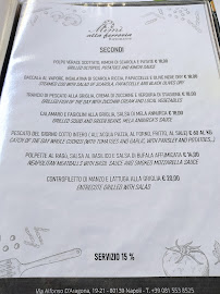 Mimì alla Ferrovia à Naples menu