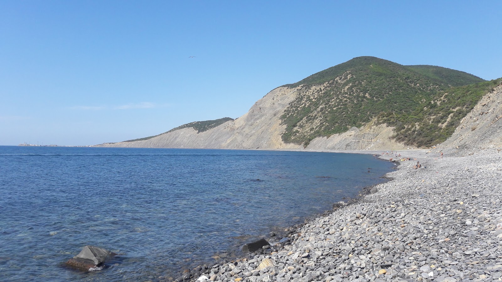 Zdjęcie Laguna I z powierzchnią szary kamyk