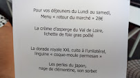 Le Lift à Orléans menu