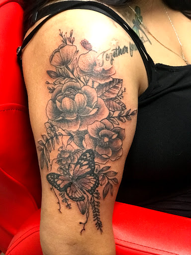 Explore marine corps tattoo ideas, creative tattoo ideas in Baytown, available at Big Juniors Tattoos