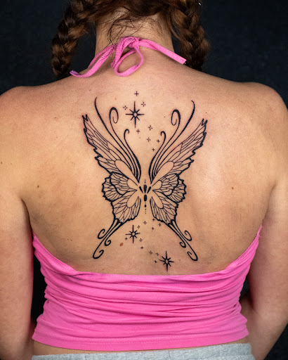 Explore cover up tattoo ideas on forearm, creative tattoo ideas in Vancouver, available at Hopeless Tattoo & Piercing