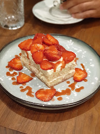 Gâteau aux fraises du Restaurant italien Le Petit Amalfi à Paris - n°4