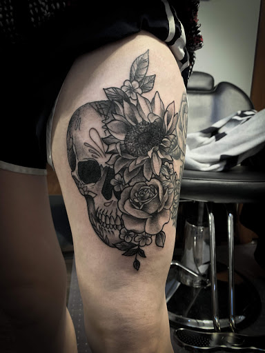 Explore 2 sons tattoo ideas, creative tattoo ideas in Warrensburg, available at Altered Visions Tattoo Studio