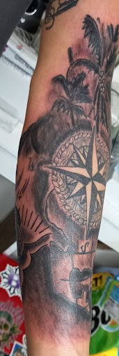 Explore pyramid tattoo ideas, creative tattoo ideas in Meridian, available at SK-Tattoo1