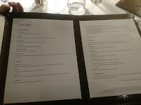 Restaurant italien Manuelina Ristorante Gourmet à Recco (le menu)