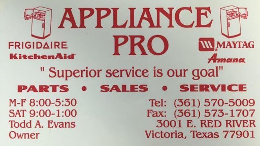 Miller Appliance, Inc. in Victoria, Texas