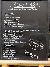LE VIEUX CHAUDRON à Bordeaux menu