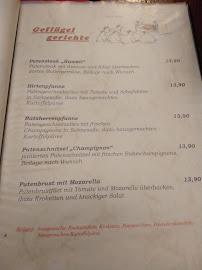 Menu / carte de Gasthaus Rustikal à Berlin