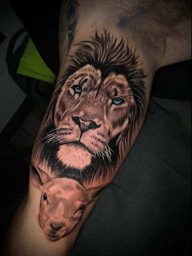 Explore jordan tattoo ideas, creative tattoo ideas in San Antonio, available at Firme Copias Tattoo Studio