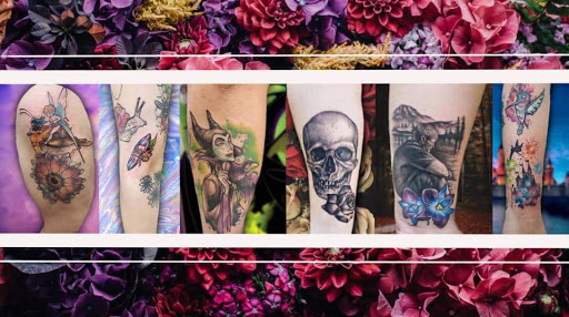 Explore violin tattoo ideas, creative tattoo ideas in Brazil, available at Bohemian Ink Studio