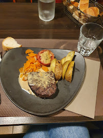 Steak du Restaurant français Café Forges à Beuvron-en-Auge - n°4
