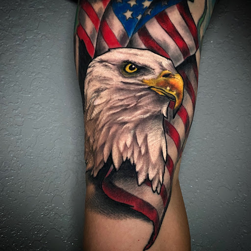 Explore athena goddess tattoo ideas, creative tattoo ideas in Ocala, available at City On The Hill Tattoo