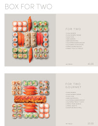 Sushi Shop à Paris carte