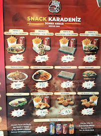 Kebab Karadeniz - Chez Dursun à Rambervillers (le menu)